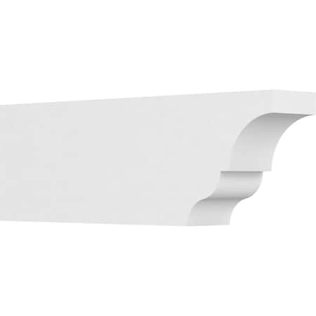 Ekena Millwork Standard Asheboro Architectural Grade PVC Rafter Tail, 4"W X 8"H X 24"L RFTP04X08X24ASH